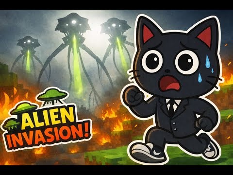 ALIENS EN MINECRAFT 😱 exterminio total…