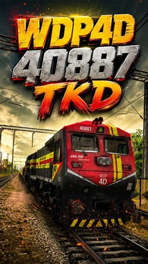 WDP4D 40887 TKD | Powerful Diesel Locomotive Gameplay | Microsoft Train Simulator | DSW