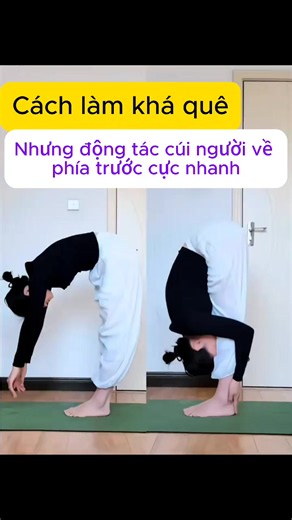 Hướng dẫn gập người đúng cách tại nhà dễ dàng cho người mới#yoga #baitapyoga #congai #tapyogatainha #viral