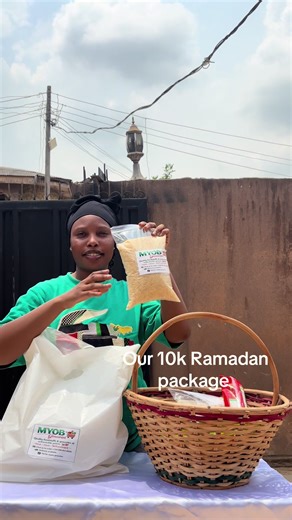 10k package Rice- 1.5kg Garri- 1kg Oil- 500ml Salt Maggi Spagetti- 1pcs Tomatoe paste- 3pcs#ramadan2026 #foodstuff #fyp