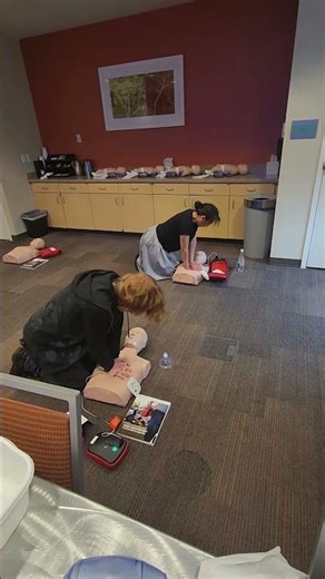 Adult CPR Cycles Training | Correcting Hand Placement, Effective Breaths & AED Use 5/28/26