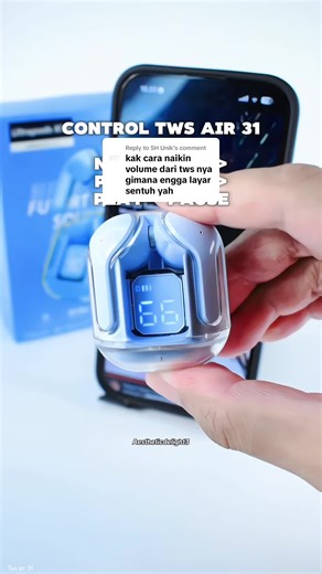 How to Control TWS Air 31 Bluetooth Headset: Volume Adjustment, Play, Pause