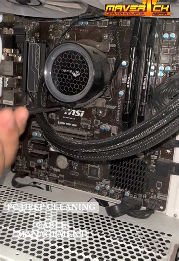Another day, Another PC deep cleaning✅ Message us now!!!! #computerrepair #fyp #trending #maverickcomputerandlaptoprepair #pccleaning #viral