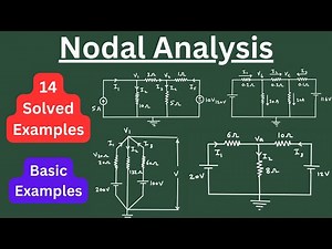 Nodal Analysis Problems | 14 Solved Examples on Kirchhoff's Current Law (KCL) Solved Example
