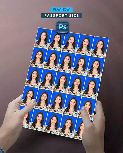 How to Create a Perfect Passport Size Photo from Any Image in Adobe Photoshop