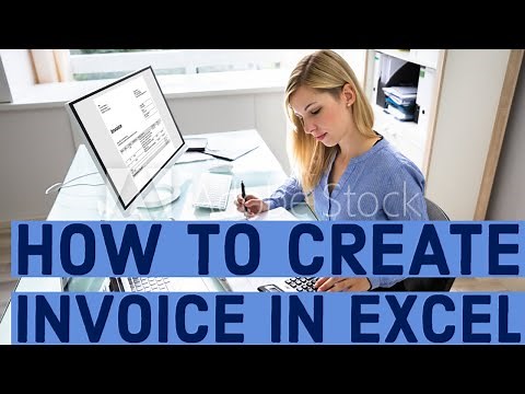 How to Create Invoice in Excel