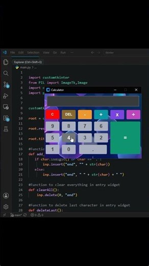 Build a Python Calculator GUI with Tkinter 🚀