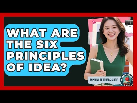 What Are The Six Principles Of IDEA? - Aspiring Teacher Guide