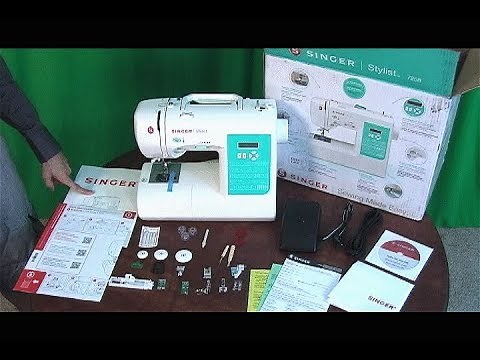Singer 7258 Computerized Sewing Machine Unboxing