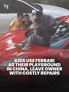 A Ferrari owner was left with repairs of more than $5,000 after a group of mischievous kids in Yunnan, China climbed and stomped on his car. On his return from his business trip, the car owner was shocked to find the vehicle badly scratched. Mediation attempts by the local police failed as the children's guardians initially offered only a few hundred yuan each. #ferrari #yunnan #china