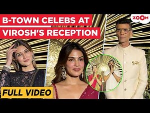 Rashmika Mandanna-Vijay Devarakonda Wedding Reception:Kriti Sanon | Karan Johar & Others| Full Video