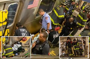 Woman fatally struck by train after falling onto NYC subway tracks