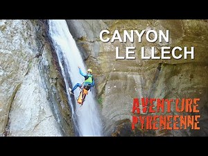 canyoning dans les Gorges du Llech - Pyrénées Orientales 4k