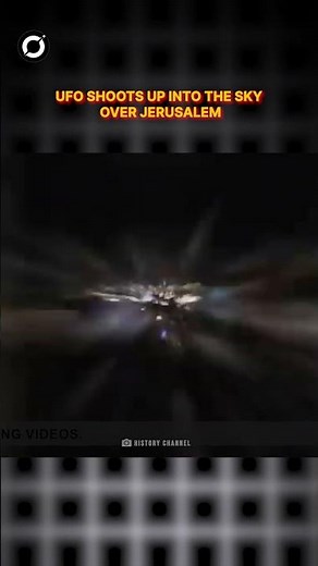 Shocking Footage: Mysterious UFO Shoots up into the Sky Over Jerusalem! #shorts #trending #alien