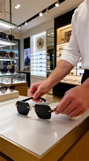 Elegant Brown-Framed Glasses for Urban Style