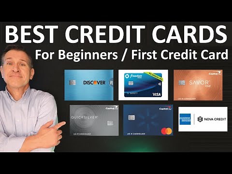 BEST Credit Cards for BEGINNERS 💳 Best Beginner / First Credit Card 2025