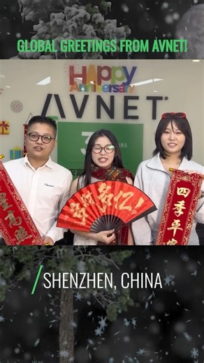 Avnet on Instagram: "Day 11 of Avnet's Global Greetings is here, and we’re featuring Avnet APAC! From across Asia we wish you a happy holiday. 💚"