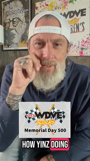 the second leg of the dve memorial day 500 is underway! #pittsburgh #iheartradio #classicrock #classicrockmusic #yinzer | 102.5 WDVE