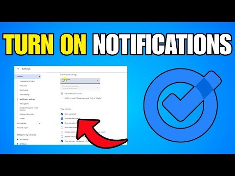 How To Turn On Notifications For Google Tasks (Step By Step Guide)