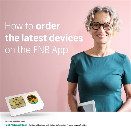 Now you can spoil yourself with the latest in smart devices because you've been working so hard. Enjoy le-soft life and order a device via the FNB App 🎮😎. Learn more: https://bit.ly/2Zm6sKx #LoveFNB | FNB