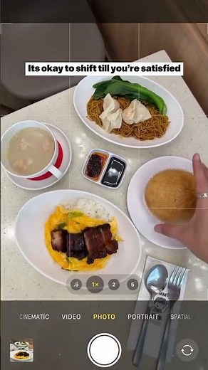 Easy Food Photo Hack 🍴 #foodphotography #shotoniphone #foodhack #viral #mobile #photography