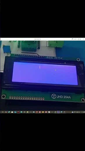 20x4 LCD interface PIC16F877A. #electronic #coding #embedded_system #circuit #engineering