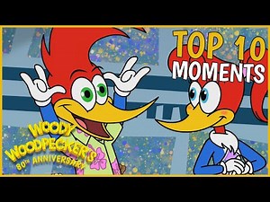 Top 10 Moments | Woody Woodpecker 80th Anniversary Special