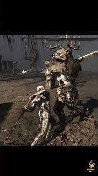 Great Arbiter of Flesh Boss in Mortal Shell 2 #mortalshell2 #thegamerscafe