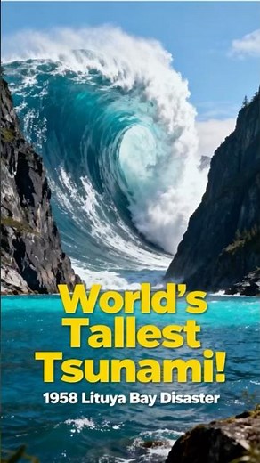 World’s Tallest Tsunami: The Incredible 1958 Lituya Bay Disaster