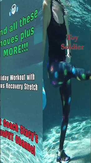 AquaFIIT Christmas Edition 🎁 | Fun, Festive Water Workout for your pool