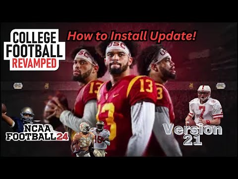 How to Update College Football Revamped (V21 Update)