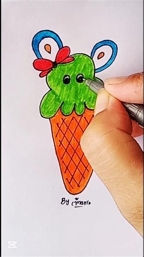 #ice cream drawing#Allah he Allah#2026#art#short#Eid#Shorts#viral art#icecream#Drawing