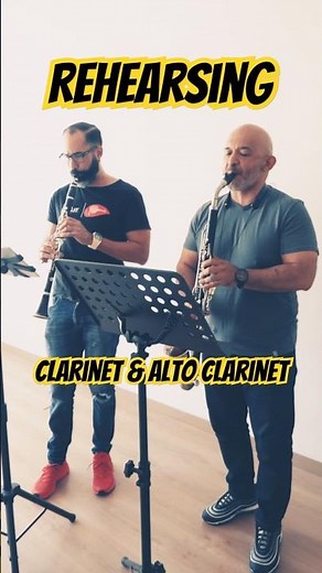⭕Stamitz for clarinet and alto clarinet 🎶🎶