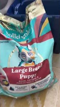 Large Breed Puppy Food Review: Solid Gold Bison Kibble Tested