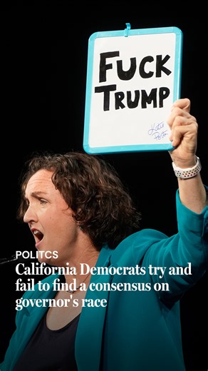 With less than four months to go until the June primary, the California Democratic Party's state convention in San Francisco this weekend ended with no official endorsement of a candidate. A new poll released last week revealed that two Republicans have a significant advantage in the race. The Republican edge is mainly due to the remaining nine Democrats splitting the vote. Read the full story at the link in comments. | SFGATE