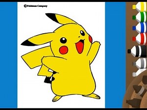 How to Color a Pikachu