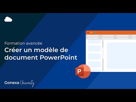 Créer un modèle de document PowerPoint