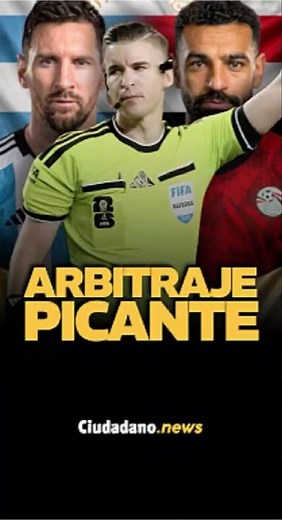 FRENCH REFEREE for Argentina: Key appointment against Egypt