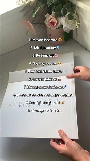 Top 20 wedding gift ideas for bride to be 👰‍♀️