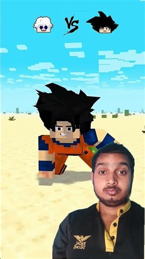 Minecraft Anime Fight 🙏🙏 #minecraft #youtubeshorts #shorts