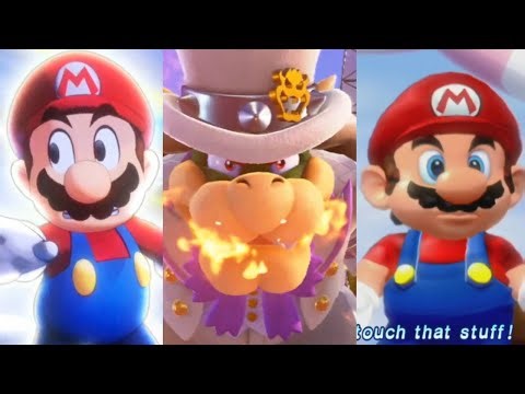 Evolution Of Mario Animated Intro Cutscenes