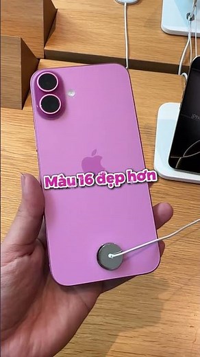 So sánh màu hồng trên iphone 15 và iphone 16👉 Subscribe Apple No.1