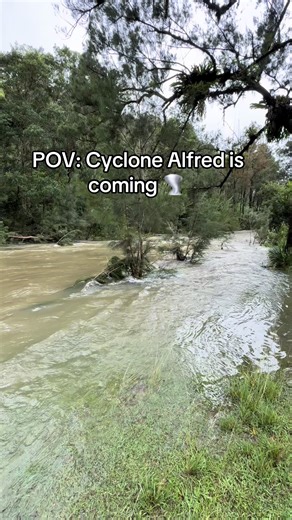 Cyclone Alfred Aftermath: River Flows and Power Outage