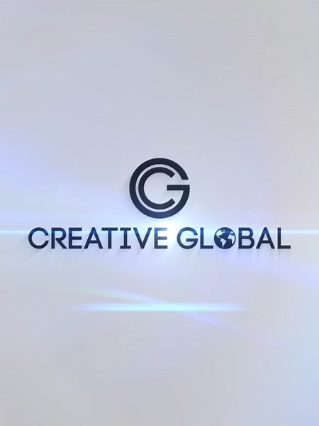 Creative Global Logo Animation - Connecting Creativity Across Continents