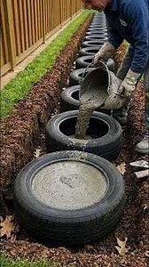 99% Of People Don't Know This! Recycling ideas from old tires and cement!