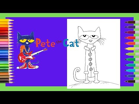 How To Color | Pete The Cat | Crayola Markers