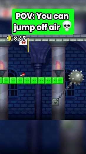 When you master Mario bros DS