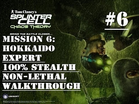 Splinter Cell Chaos Theory Mission 6 100% Stealth Walkthrough No Commentary