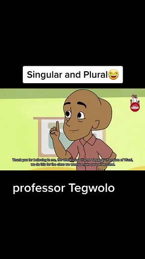 Tegwolo Explains Singular & Plural in Hilarious English Lesson