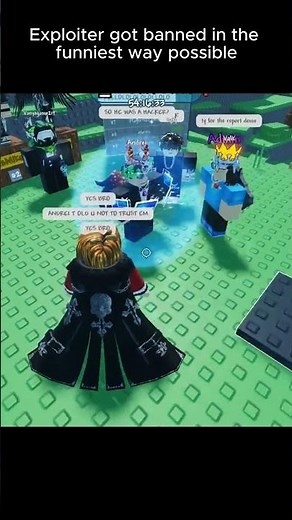 Hacker Gets Banned In The Funniest Way Possible! (RACDAS ROBLOX) #roblox #funny #bans #hacker #fyp